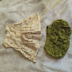 Toddlers Floral matching set size 12 months